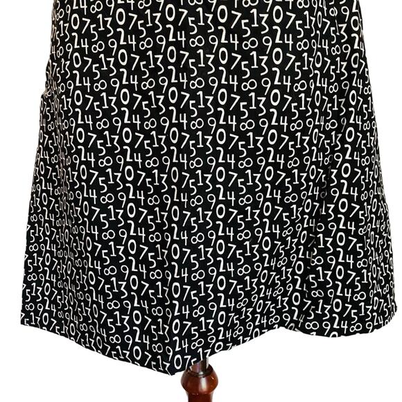 Vintage Handmade Number Pattern Pencil Skirt Small - Picture 5 of 6
